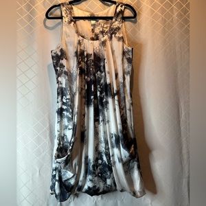 Pretty Ivory /Grey H&M Party Dress